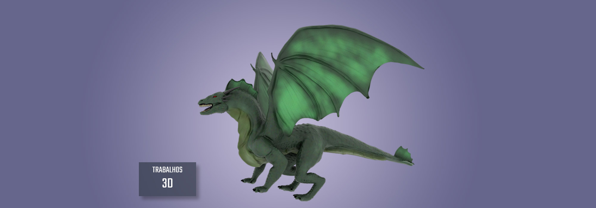 3D - Dragão